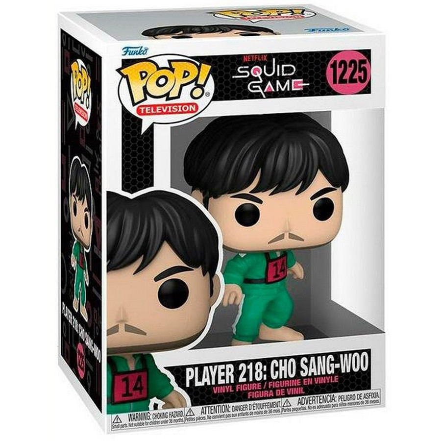 Ігрова фігурка Squid Game- Player 218: Cho Sang-Woo Funko POP 5908305237358
