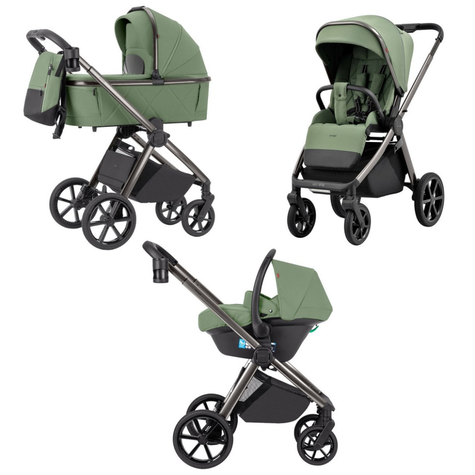 Коляска універсальна 3 в 1 Omega CARRELLO CRL-6535/1 Perfect Green