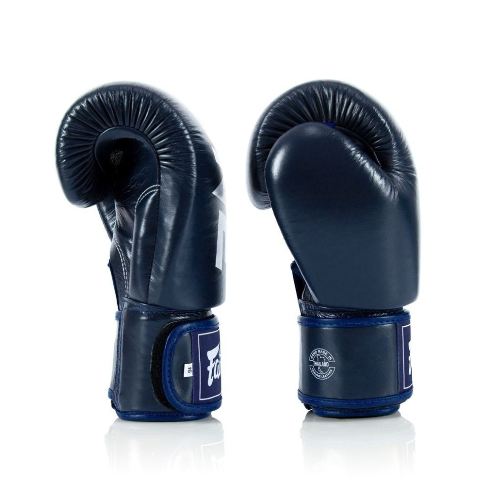 Боксерські рукавиці BGV1-ONE Fairtex BGV1-ONE_14oz_Blue 14 унцій (бинти в комплекті)