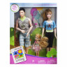 Набір ляльок "Сім'я на прогулянці" JX200-38