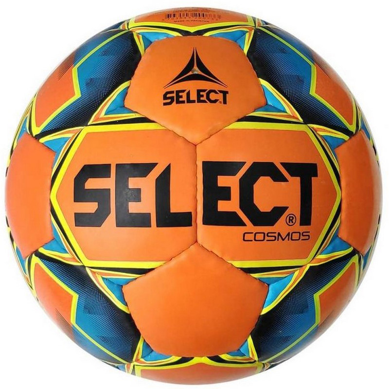 Мяч футбольный Cosmos Extra Everflex Select 069522-012 оранжево-синий № 5
