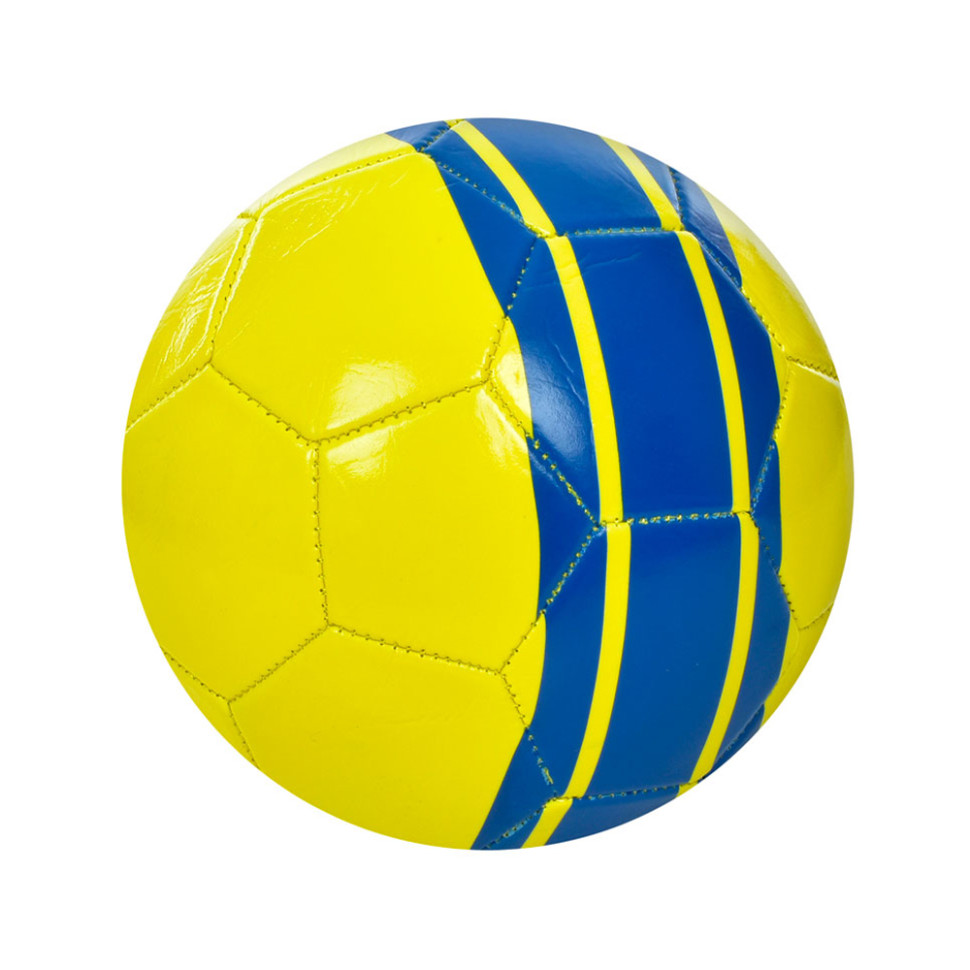 Мяч футбольный Bambi EV-3381(Yellow) размер 5, ПВХ 1,8 мм, 300-320 г