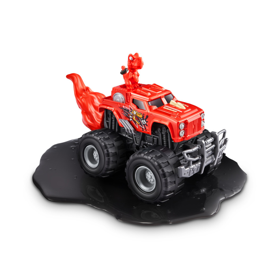 Детская игрушка Monster Wheels Дино Трек Smashers 74103A в наборе с аксессуарами