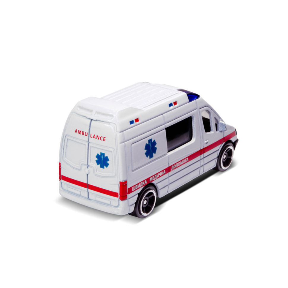 УЦІНКА!!! Автомодель дитяча Швидка допомога TechnoDrive 250421CG-3-UC масштаб 1:64