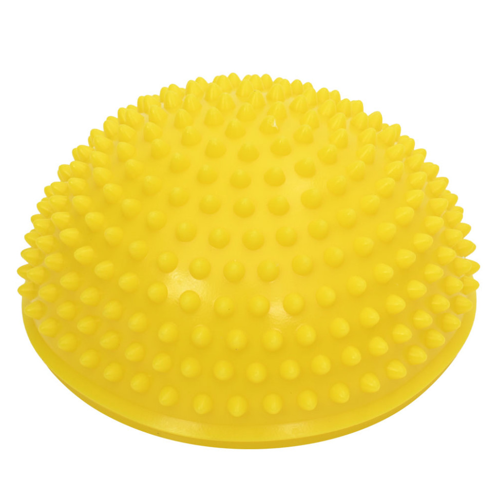 Півсфера масажна балансувальна Bambi MS 4958(Yellow) текстурна поверхня, 16х8 см