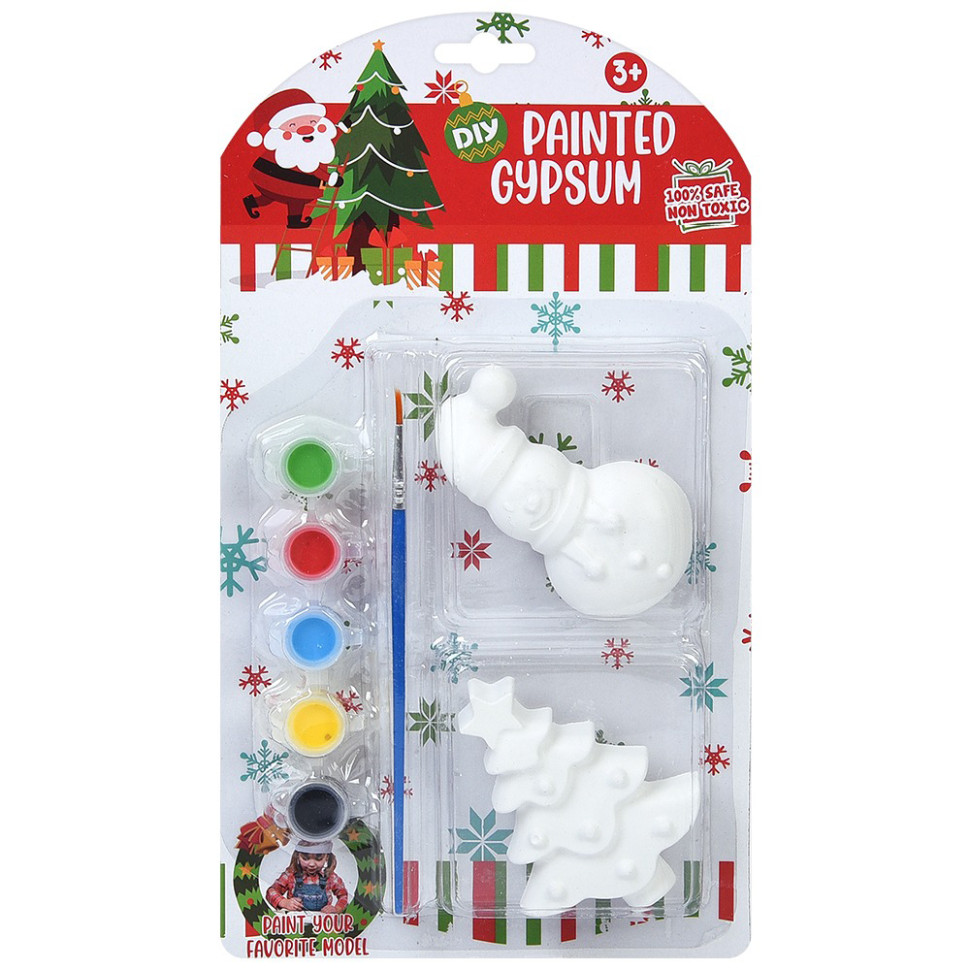 Дитячий набір для розпису гіпсових фігурок