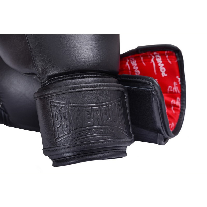 Боксерські рукавички 3014 Indiana PowerPlay PP_3014_14oz_Black, Чорні (натуральна шкіра) 14 унцій