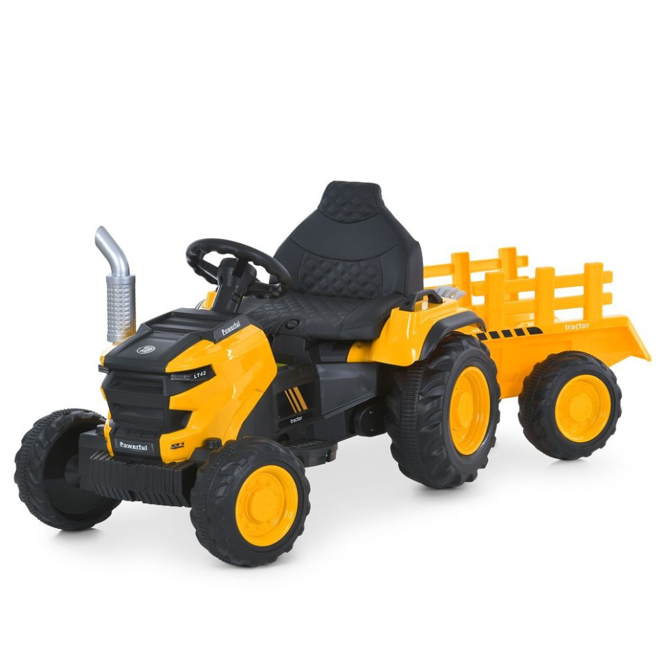 Дитячий електромобіль Трактор Bambi Racer M 6261EBLR-6 до 30 кг
