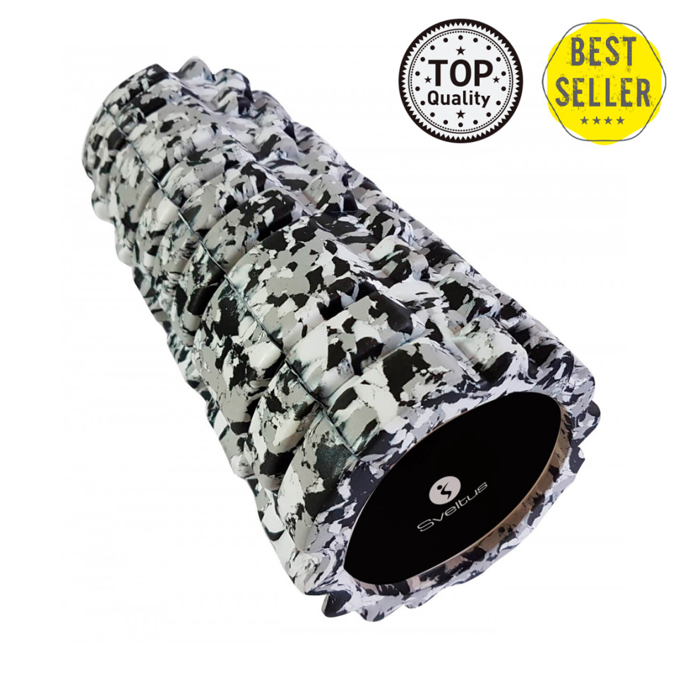 Роллер массажный Camouflage Sveltus SLTS-2516 камуфляжный, 33 см