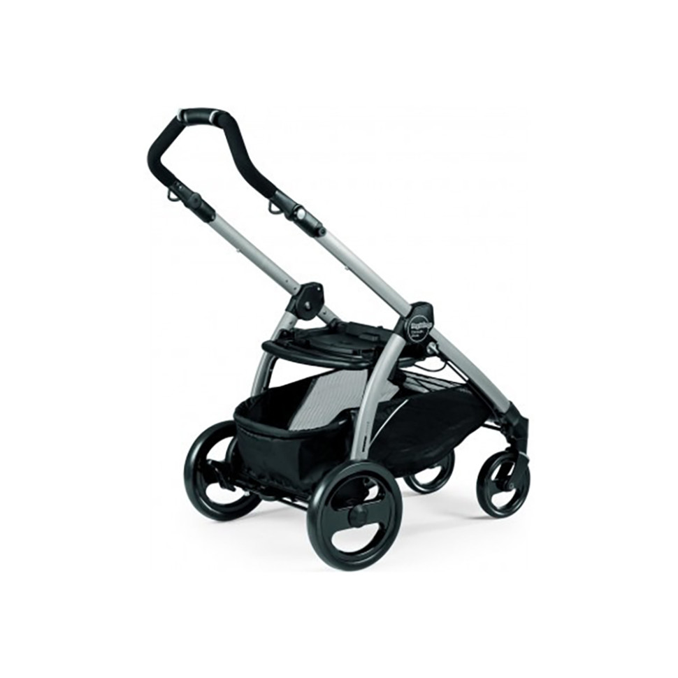 Коляска прогулянкова Book Plus Peg-Perego PACK04-00000000004 Blue Denim, джинс, сіре шасі