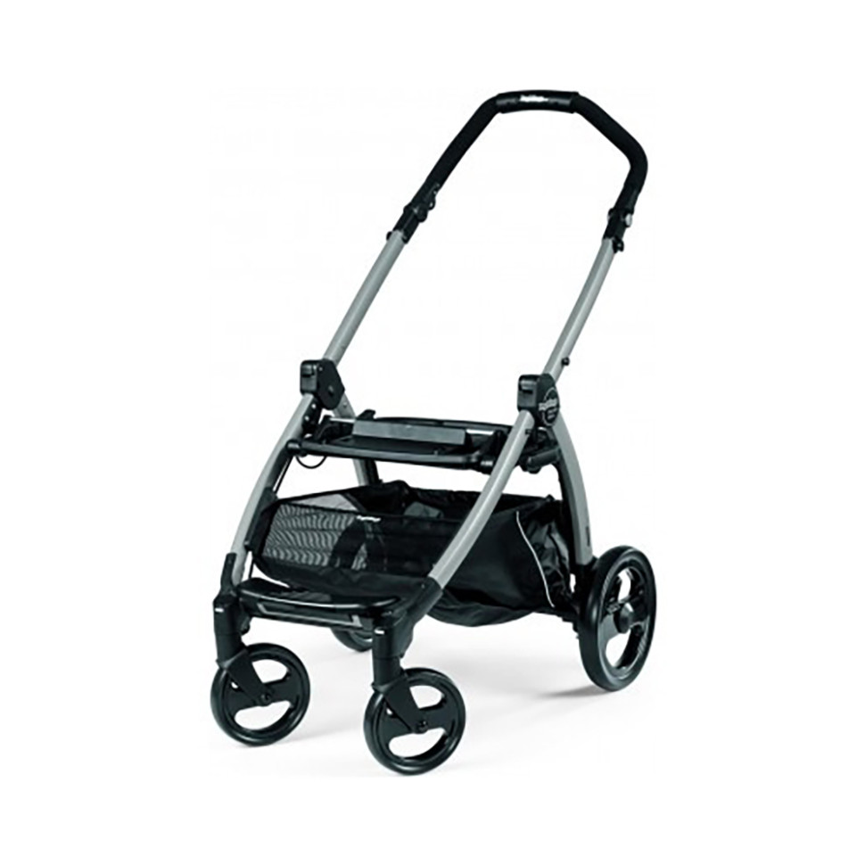 Коляска прогулянкова Book Plus Peg-Perego PACK04-00000000004 Blue Denim, джинс, сіре шасі
