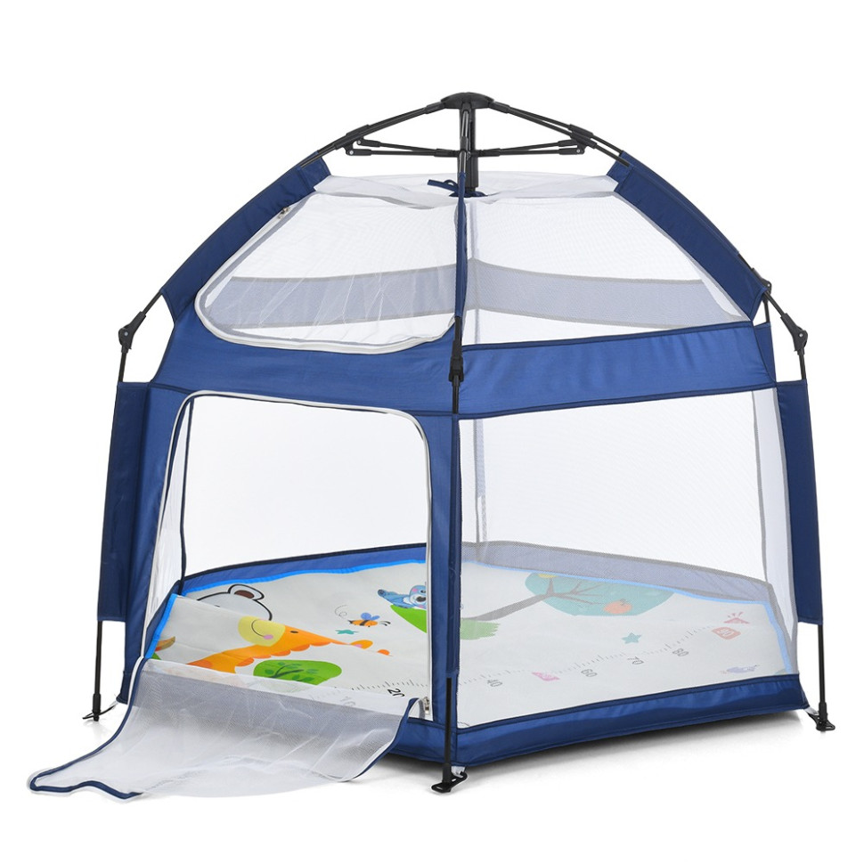 Дитячий манеж Bambi MR 1512 Sapphire Blue 146×127×110 см
