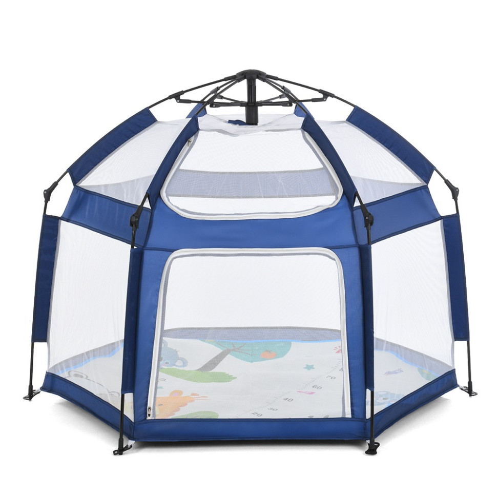 Дитячий манеж Bambi MR 1512 Sapphire Blue 146×127×110 см