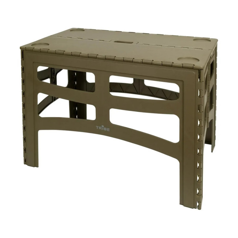 Стіл туристичний Camp Table High Tribe T-EF-0004-olive, до 70 кг