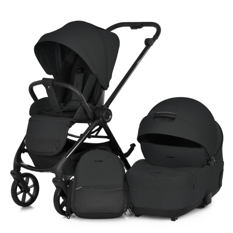 Універсальна коляска 2 в 1 CHLOE El Camino ME 1191-1 Black