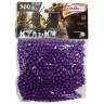 Пластиковые пульки (шарики) для детского оружия Colorplast 1-153, 6 мм 500 шт