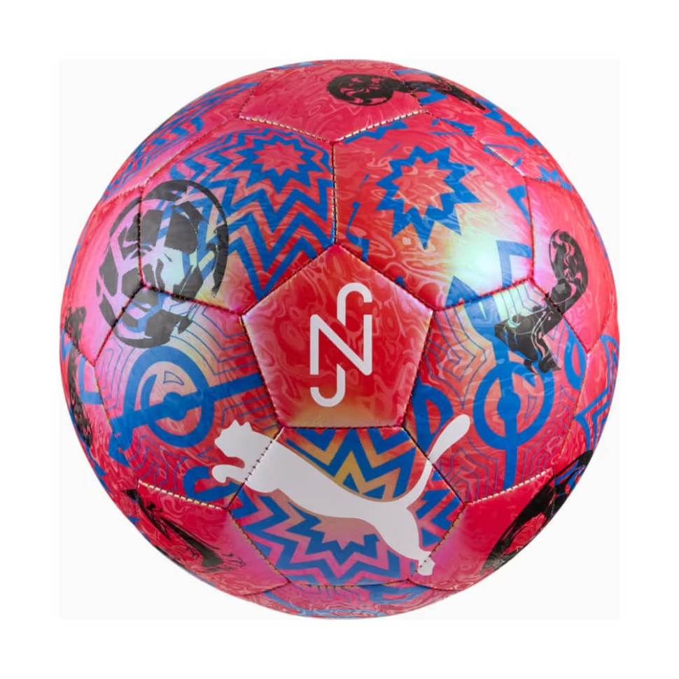 Мяч футбольный Neymar JR Graphic Ball Puma 084882-01-4 красный/синий, размер 4