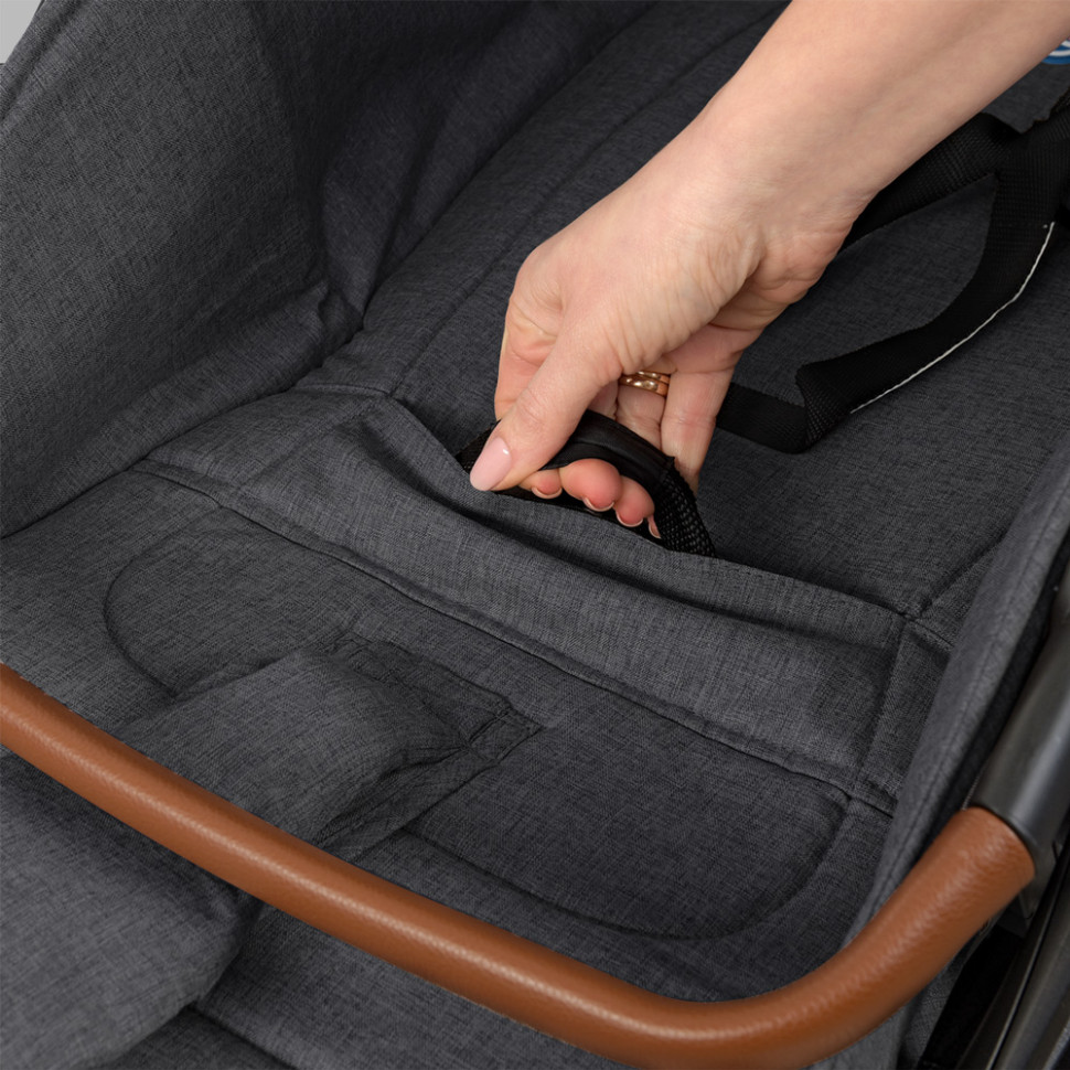 Коляска детская прогулочная EL CAMINO ME 1071 Dark Gray