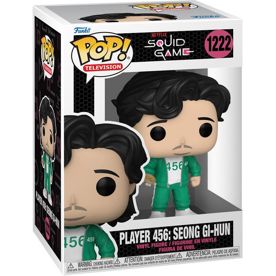 Ігрова фігурка Squid Game- Player 456:Seong Gi-hun Funko POP 5908305237341