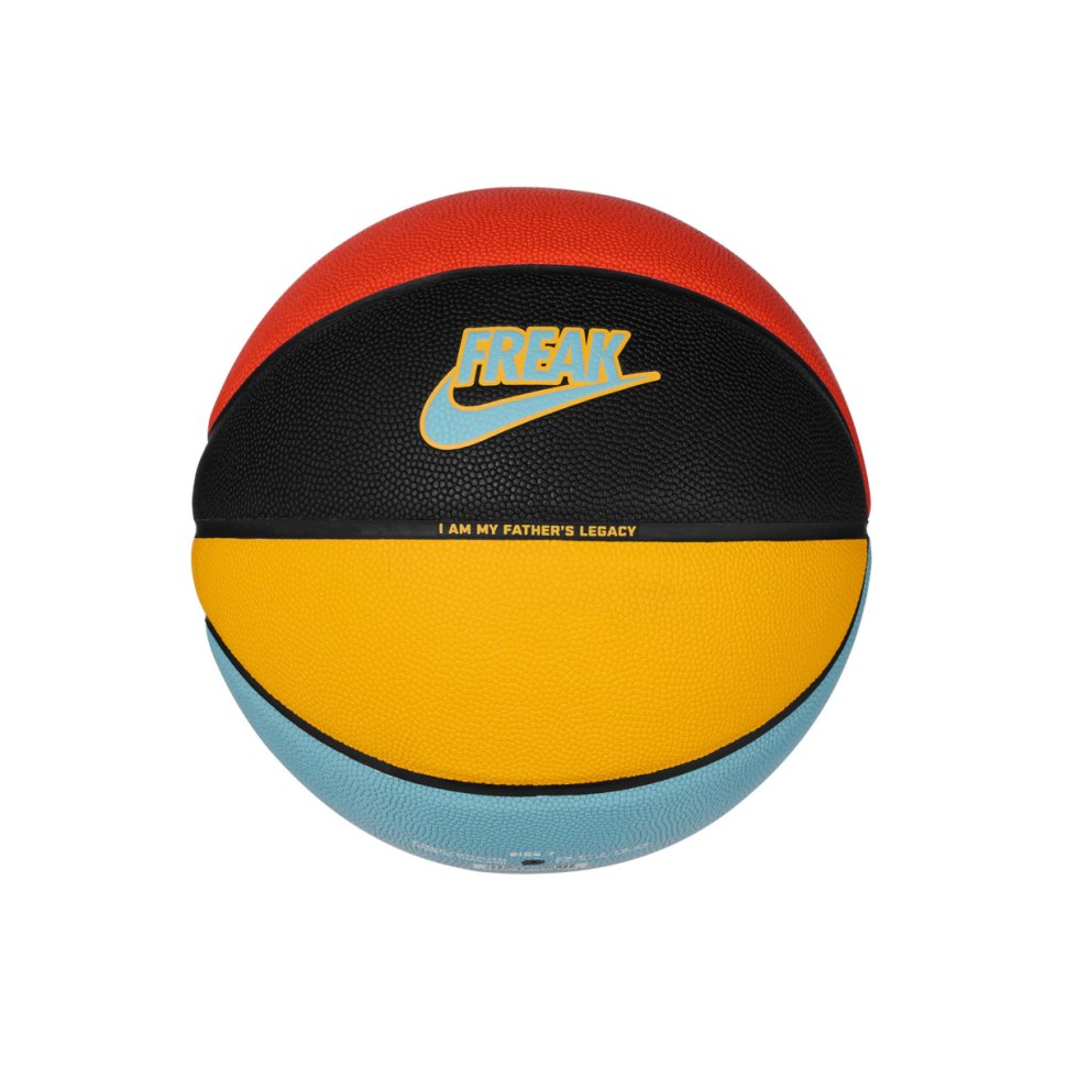 М'яч баскетбольний All Court 2.0 8P G Antetokounmpo Deflated Nike N.100.4138.824.07 кольоровий