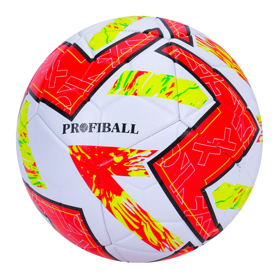 М'яч футбольний Bambi MS 4265(Red) 21,3 см, ПВХ, розмір 5, 380-400 грам