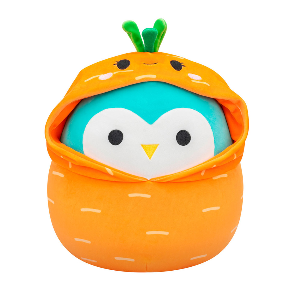 Мягкая игрушка Сова Винстон в одежде Squishmallows SQER00929, 30 см
