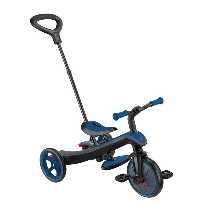 Велосипед дитячий EXPLORER TRIKE 4в1 DELUXE PLAY GLOBBER 634-100 синій, до 20кг