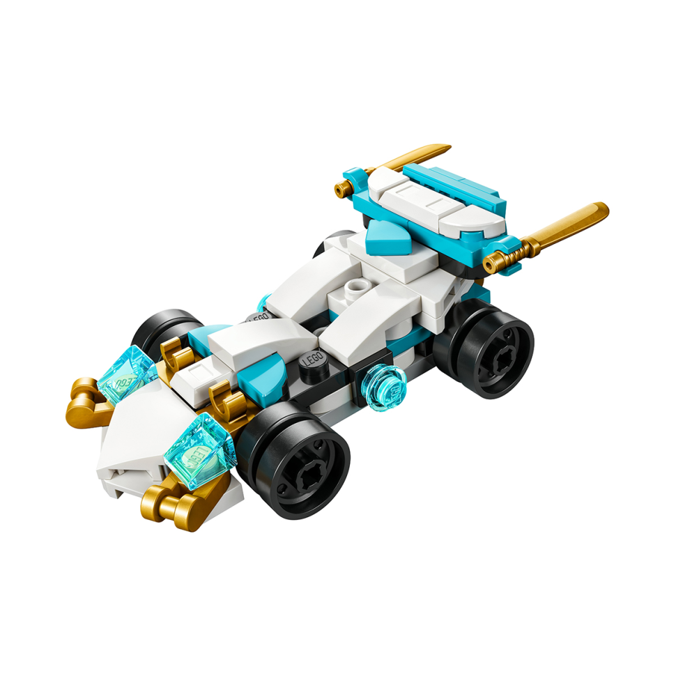 Конструктор NINJAGO Суперсильні транспортні засоби дракона Зейна LEGO 30674, 55 деталей