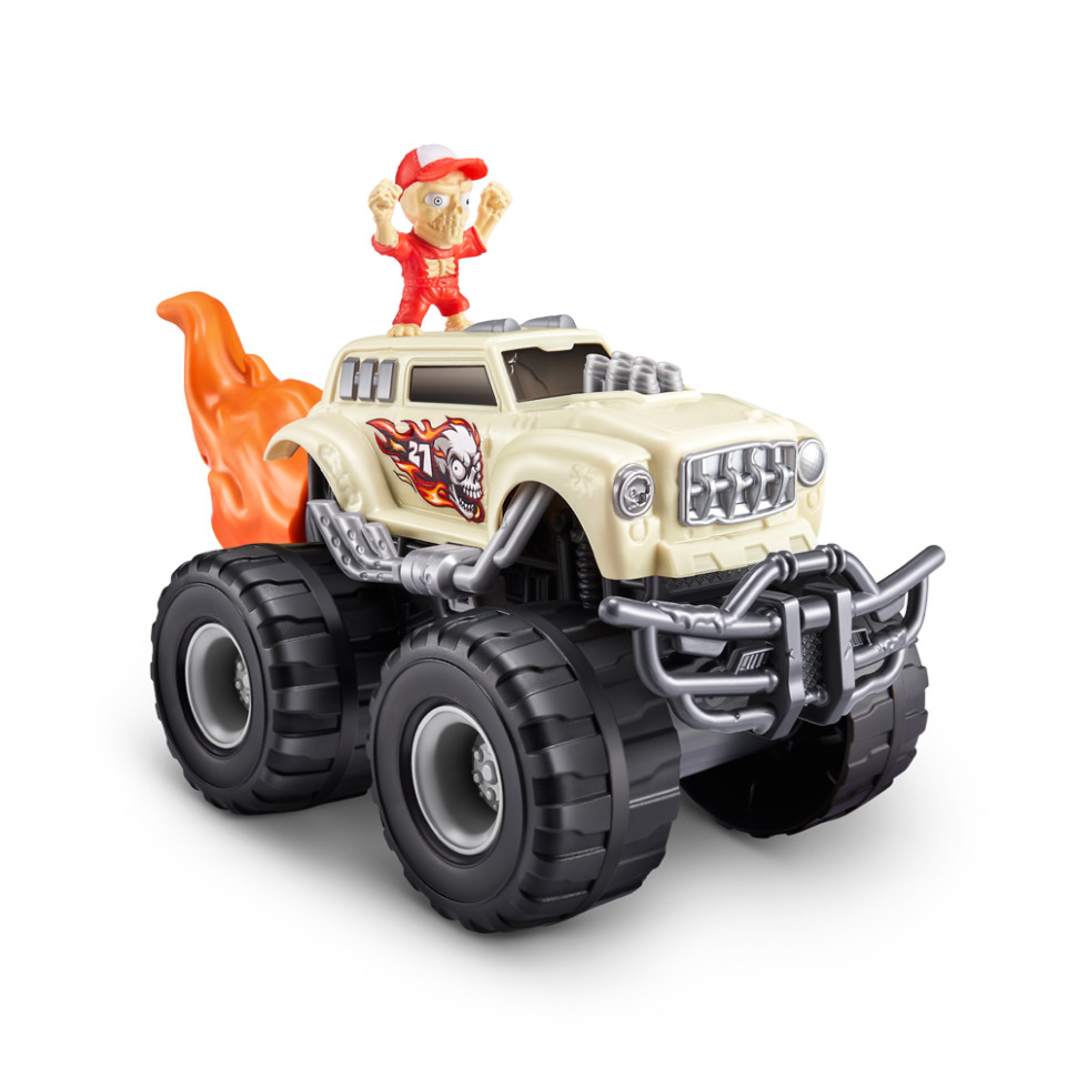 Дитяча іграшка Monster Wheels Скалл Трек Smashers 74103B в наборі з аксесуарами