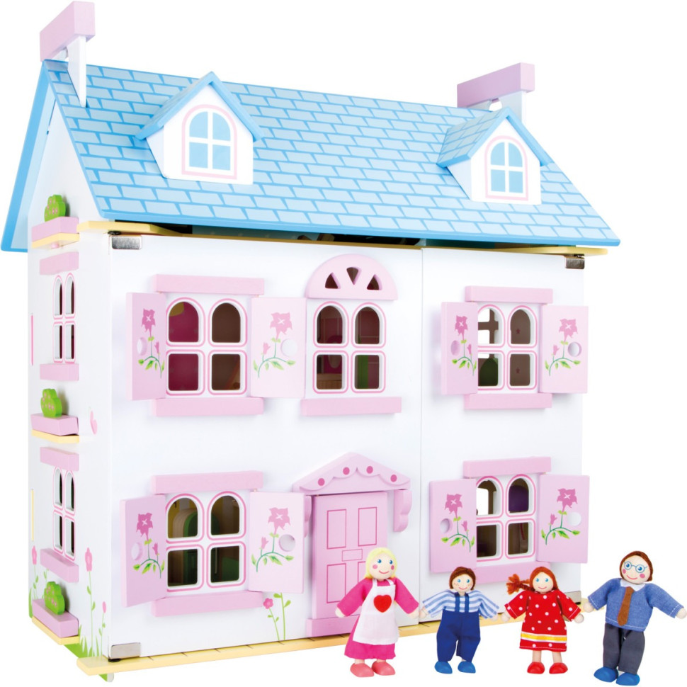 Деревянный кукольный дом Flower paradise Legler LE10325
