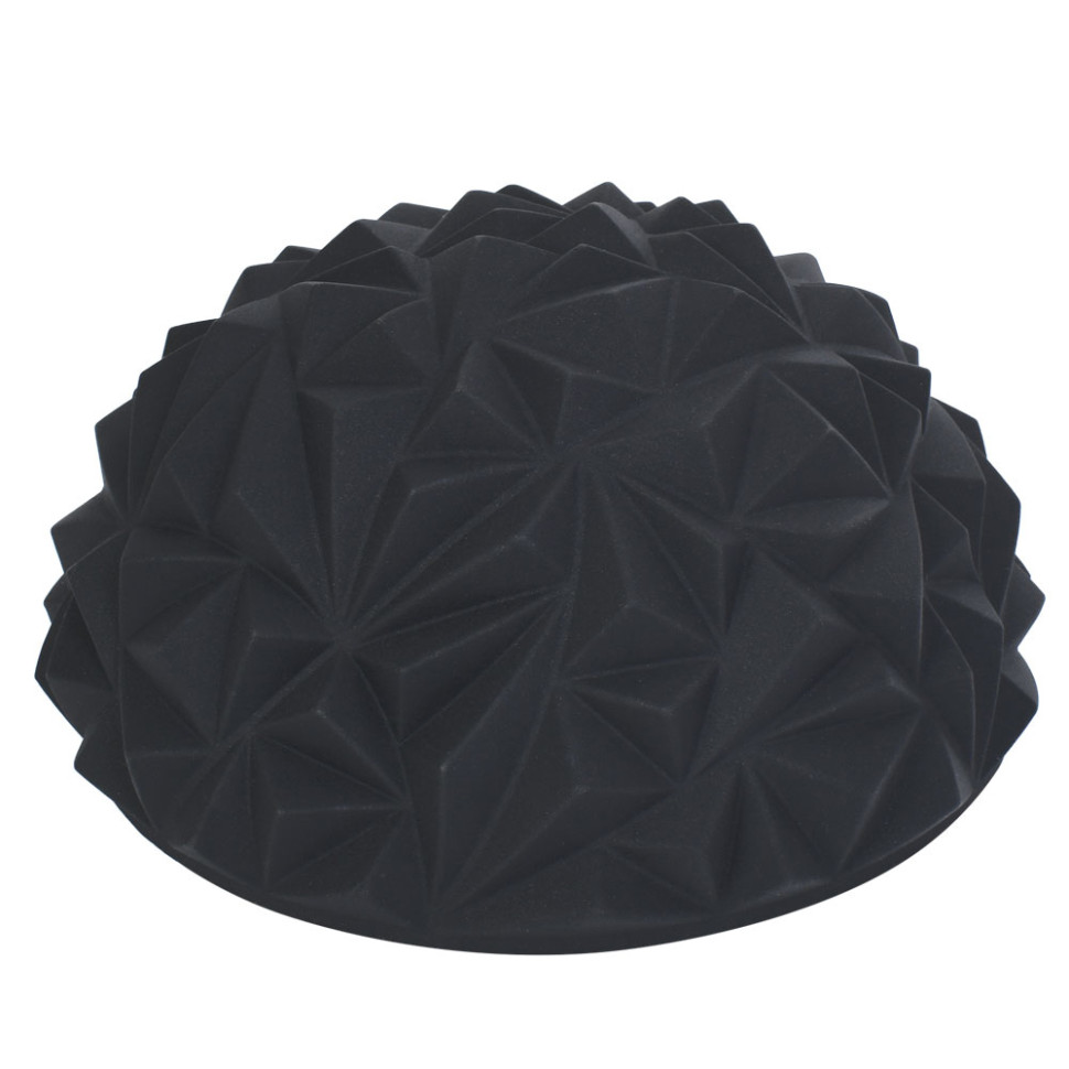 Півсфера масажна балансувальна Bambi MS 4959(Black) текстурна поверхня, 16,5х7 см