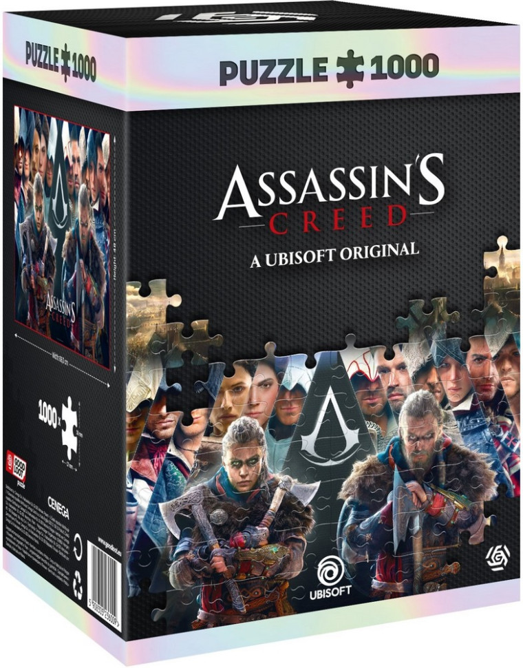 Пазл классический Assassins Creed Legacy puzzles GoodLoot 5908305236009, 1000 элементов
