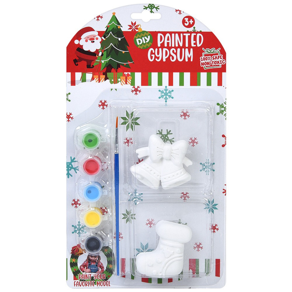 Дитячий набір для розпису гіпсових фігурок