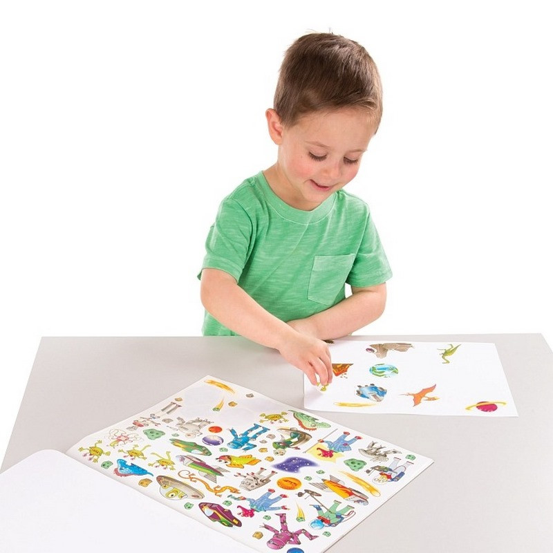 Большой набор наклейок для мальчика Melissa&Doug MD14246, 500 штук