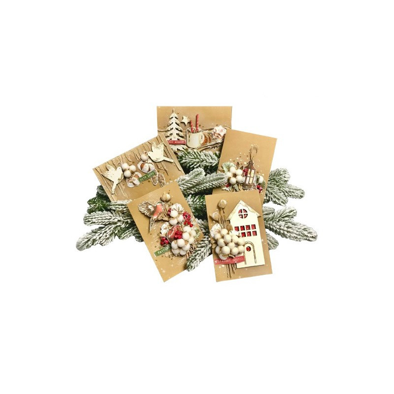 Набір для створення Різдвяних листівок 