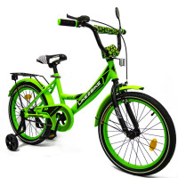 Велосипед детский "Sky" LIKE2BIKE 211805 колёса 18", салатовый, рама сталь, со звонком