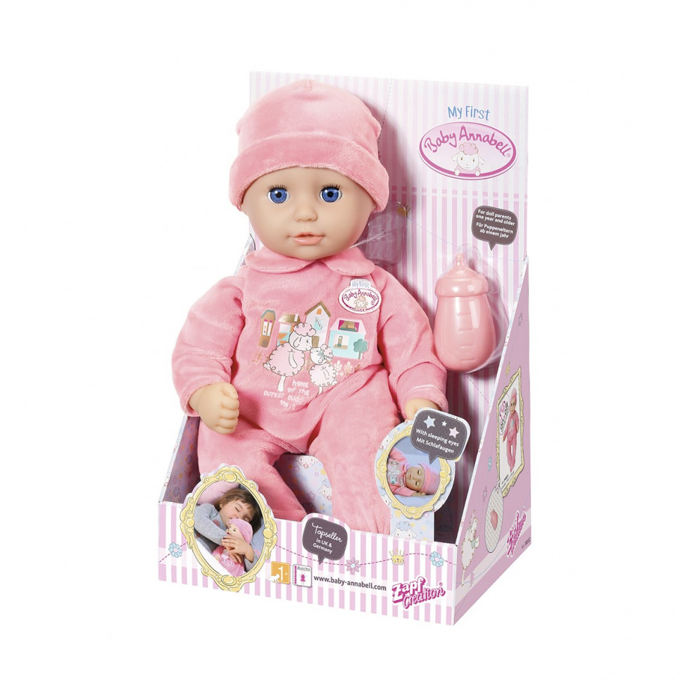 Лялька пупс baby born MY FIRST BABY ANNABELL - ЧУДОВА МАЛЕЧА (дівчинка, 36 см) 700532