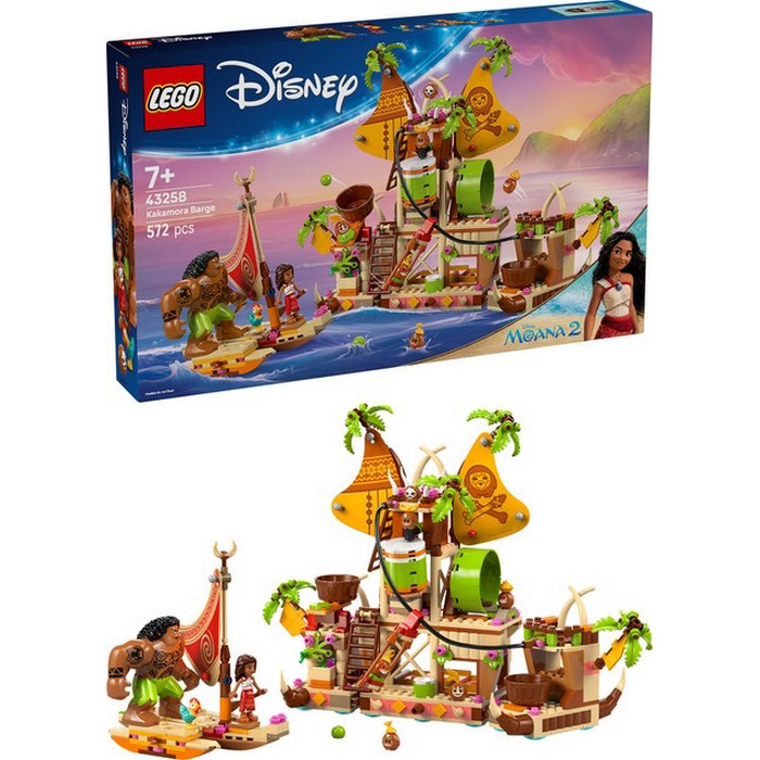 Конструктор Disney Princess Баржа Какамора LEGO 43258, 572 детали