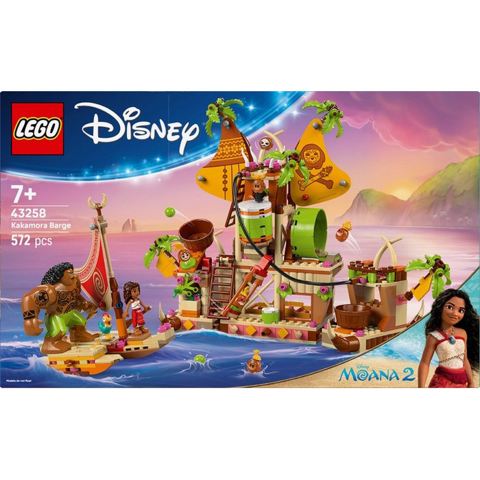 Конструктор Disney Princess Баржа Какамора LEGO 43258, 572 детали