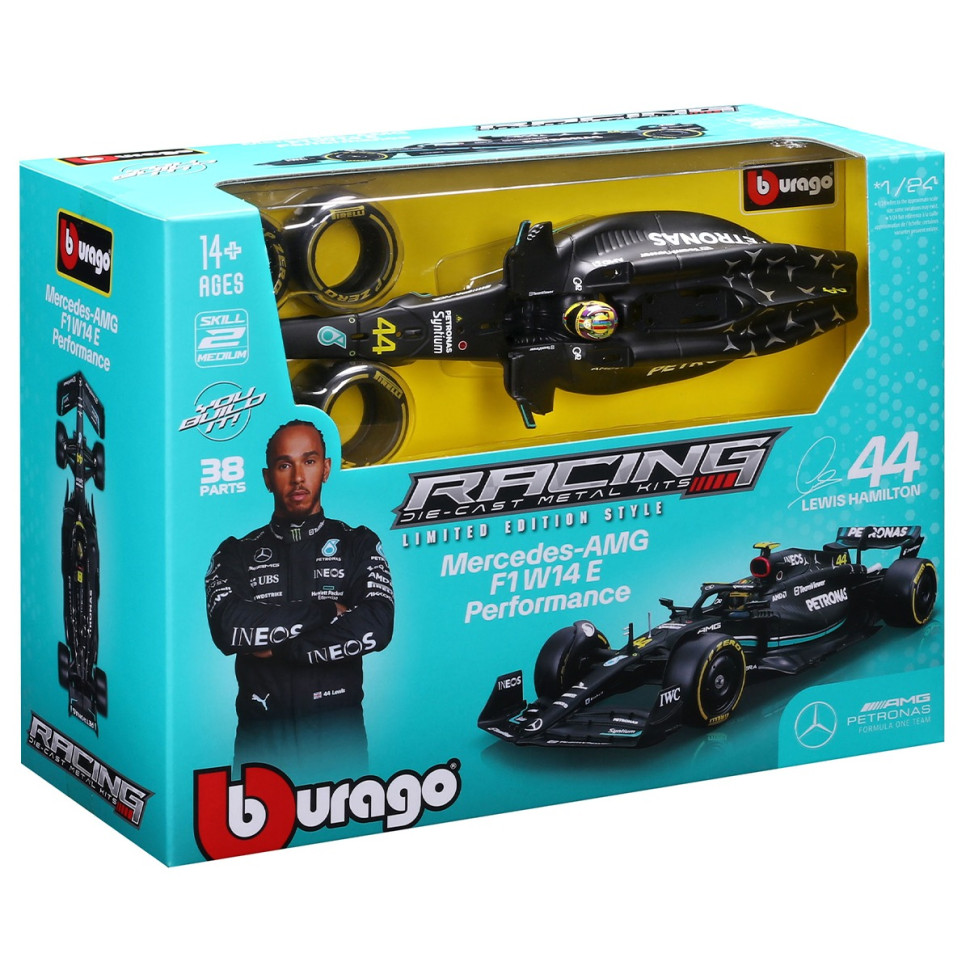 Авто-конструктор MERCEDES-AMG F1 W14 PERFORMANCE Bburago 18-28510 масштаб 1:24