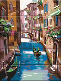 Картина по номерам по дереву Art Story "Венеция" ASW040