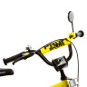 Велосипед дитячий PROF1 Y18214-1 18 дюймів, жовтий 