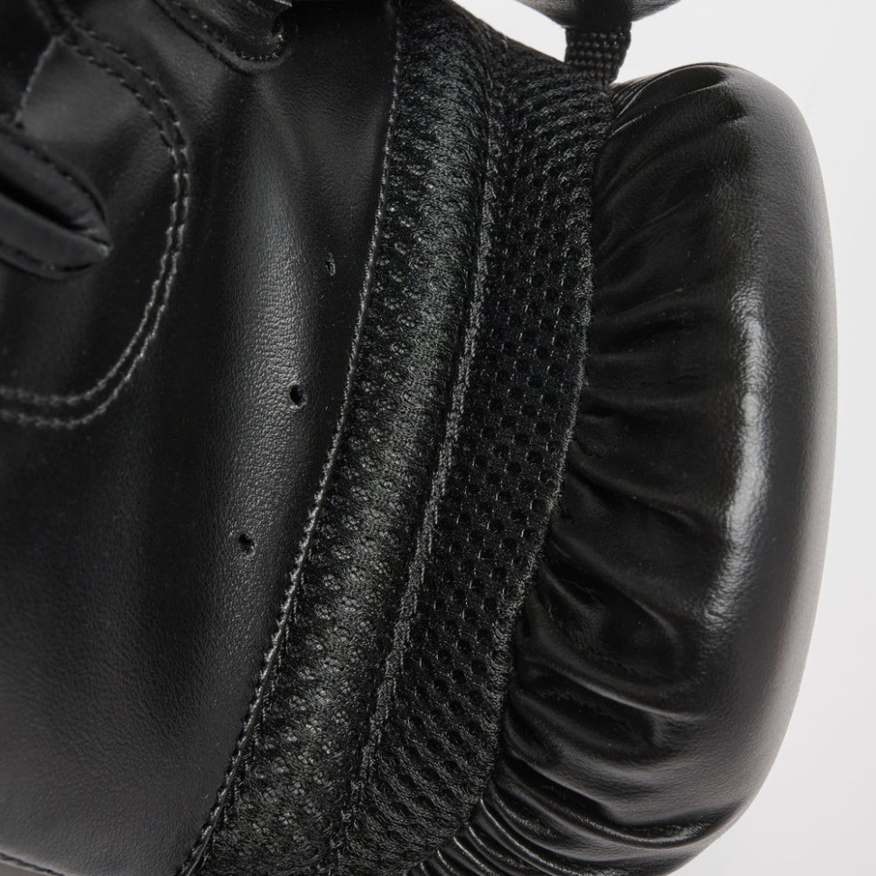 Боксерські рукавиці Thunder Black Leone GN383_Black_12oz, капа в комплекті 12 унцій