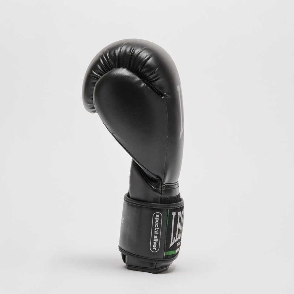 Боксерські рукавиці Thunder Black Leone GN383_Black_12oz, капа в комплекті 12 унцій