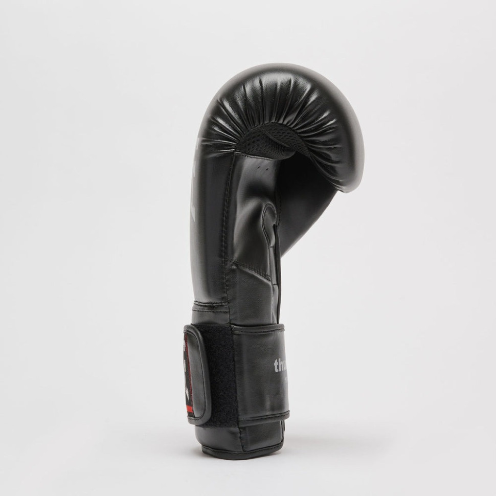 Боксерські рукавиці Thunder Black Leone GN383_Black_12oz, капа в комплекті 12 унцій