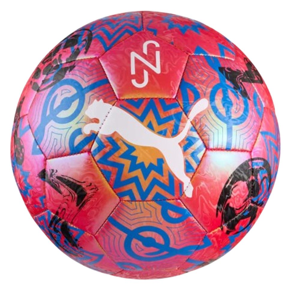 Мяч футбольный Neymar JR Graphic Ball Puma 084882-01-5 красный/синий, размер 5