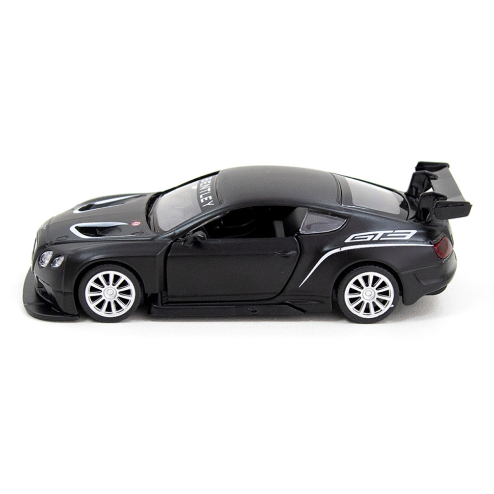 Детская автомодель BENTLEY CONTINENTAL GT3 TechnoDrive 250259 матовый черный