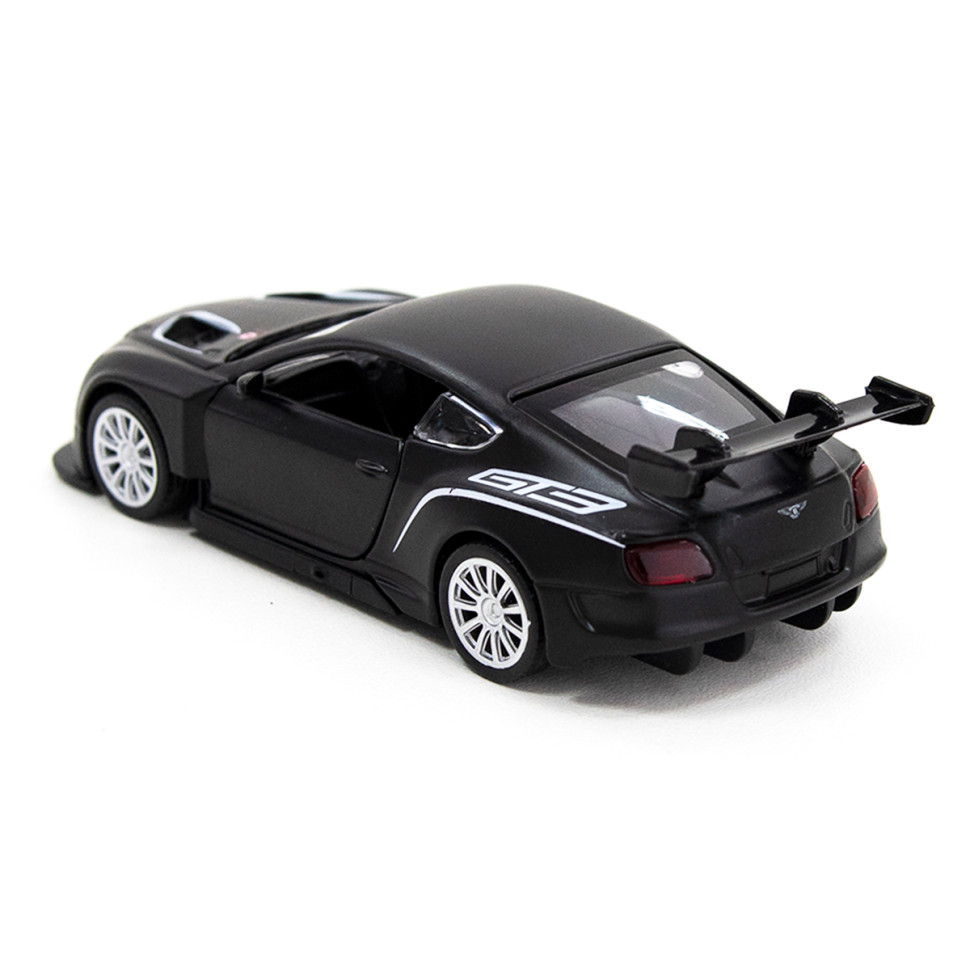 Детская автомодель BENTLEY CONTINENTAL GT3 TechnoDrive 250259 матовый черный