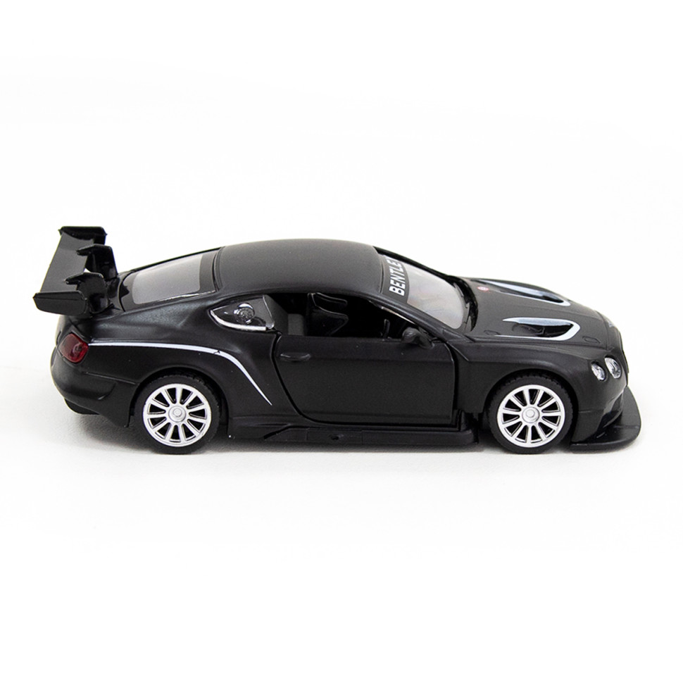 Детская автомодель BENTLEY CONTINENTAL GT3 TechnoDrive 250259 матовый черный