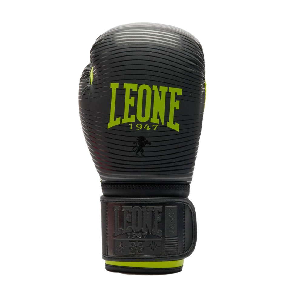Боксерські рукавиці GN313 WAVES Leone GN313_Black_10oz 10 унцій (капа в комплекті)